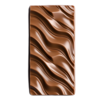 Smooth Flowing Chocolate Swirls on Abstract Background png
