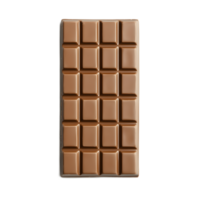 Mouth watering chocolate bar in a minimalist grid display for indulgence and refreshment png