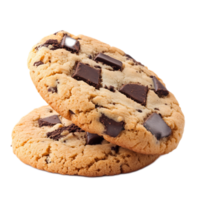Freshly Baked Chocolate Chip Cookies - Irresistible Homemade Treat with Crispy Edges and Gooey Center png