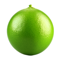 Vibrant Green Lime Fruit with Fresh Glossy Peel and Smooth Texture png