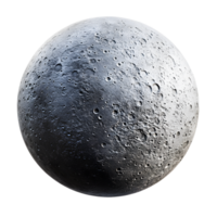 Detailed View of the Gray and Detailed Surface of the Solitary Moon in the Vast and Mysterious Universe png