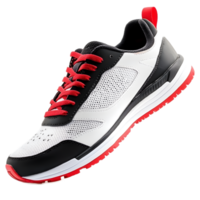 Sleek and Minimalist Running Shoe with Transparent Design png