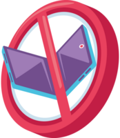 dont use smartphone warning sign png