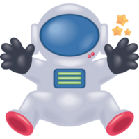 space astronaut character icon png