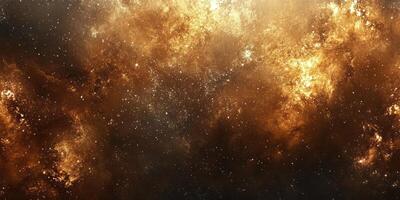 Captivating cosmic nebula filled with stars and glowing gases in the vast universe photo