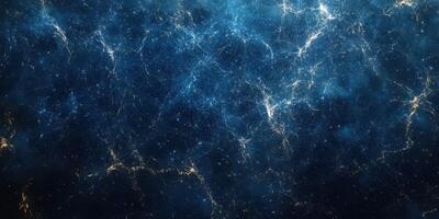 Exploration of cosmic structures revealing vast networks of galaxies in deep space photo