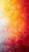 Abstract texture blending warm colors of orange, red, and yellow for vibrant visual artistry photo