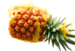 Pineapple on a transparent background png