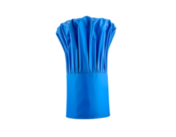 Blue chef hat isolated on transparent background png