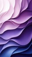 Colorful wave patterns creating a fluid, abstract design in shades of purple and pink photo