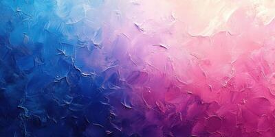 Abstract textured backdrop featuring blue and pink hues blending seamlessly in a vibrant artistic display photo