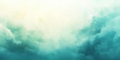 Vibrant swirling clouds create a mesmerizing, tranquil sky in calming shades of blue and white at dawn photo