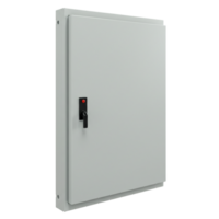 Electrical panel and board displaying components for power distribution and control png