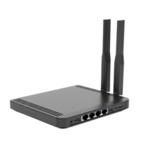 Modern WiFi router ensuring fast and stable internet connectivity. png