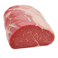 Fresh raw beef cut available at the butcher for quality meat preparation. png