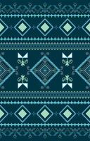 Ethnic tribal patterns feature intricate geometric shapes and bold color contrasts, creating a striking visual effect. vector
