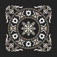 Luxury vintage patterns showcase intricate details that exude elegance and sophistication. vector