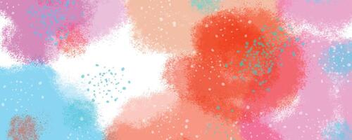 Abstract Colorful Paint Splatter Background Illustration vector