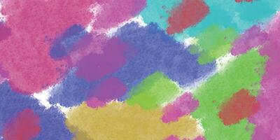 Vibrant Abstract Watercolor Background vector
