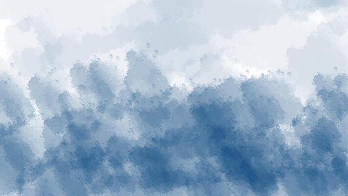 Abstract Blue Watercolor Background Image
