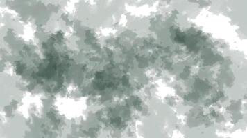 Abstract Green and White Watercolor Clouds Background vector