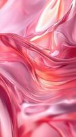 Swirling pink and red abstract patterns create a vibrant display of color and motion in a dynamic visual representation photo