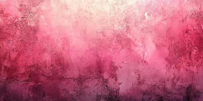 Textured wall with shades of pink and gradient tones in a modern abstract style photo
