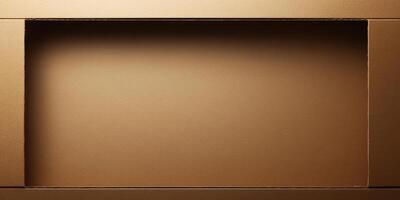 Microwave interior with minimalist design showcasing neutral tones and smooth surfaces photo