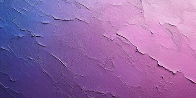 Textured wall surface with gradient colors in purple and blue tones showcasing artistic design photo