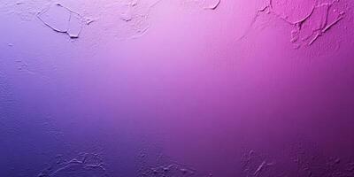 Vibrant gradient wall texture showcasing shades of purple and pink in an indoor setting photo