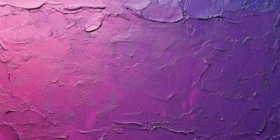 Colorful textured wall with shades of purple and pink creates a unique artistic backdrop for design projects photo