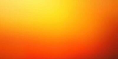 Bright and warm sunset colors blend in a mesmerizing gradient over the horizon during evening hours photo