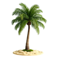 High-Resolution Palm Tree Ideal for Digital Art Print Projects png