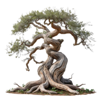 Lush Green Bonsai Tree in a Pot High Quality Imag png