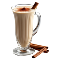 Fresh Vanilla Smoothie with Cinnamon Topping - Stock Image for Cafes png