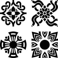 Unique Floral Seamless Pattern Design vector