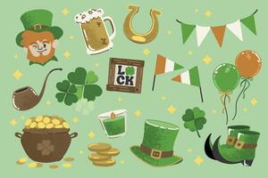 St. Patrick elements vector