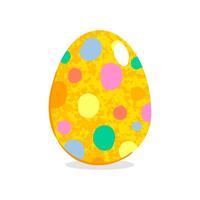 Illustration of Easter Egg Isolated on White Background vector