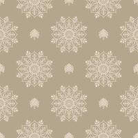 Ikat Abstract Ethnic Art seamless pattern with ornament vector