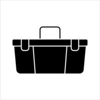 Toolbox Icon,Symbol isolated white background. illustration. color editable. vector