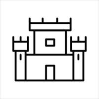solomon Icon. Symbol isolated white background. illustration. color editable. vector