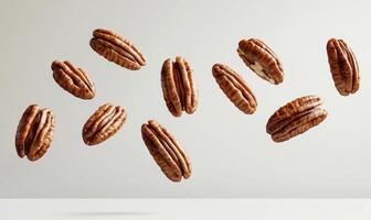 A close up of a nut with the word nut on it photo