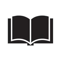 Open Book Icon, Perfect for Educational Resources vector