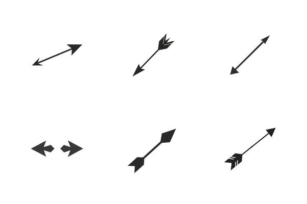 arrow bundle silhouette