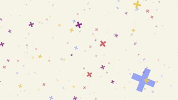 A dreamy pattern of tiny floating stars scattered across a soft background, creating a celestial and whimsical aesthetic. video