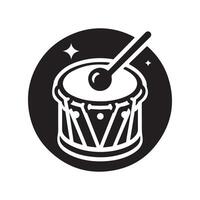 Tabla Musical Drum Silhouette File vector