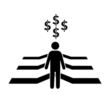 mänsklig silhuett navigerande genom en labyrint tycka om strukturera, symboliserar beslut tillverkning, komplexitet, och personlig resa png