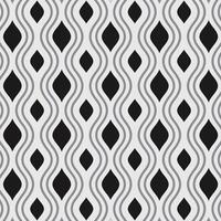 Horizontal diamond shaped rectangular design without any connection for pattern and background. Black and grey seamless pattern with card suits vector