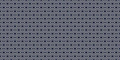 Abstract simple geometric pattern with wavy lines texture on black background. Bright modern simple wallpaper, monochrome graphic elements vector