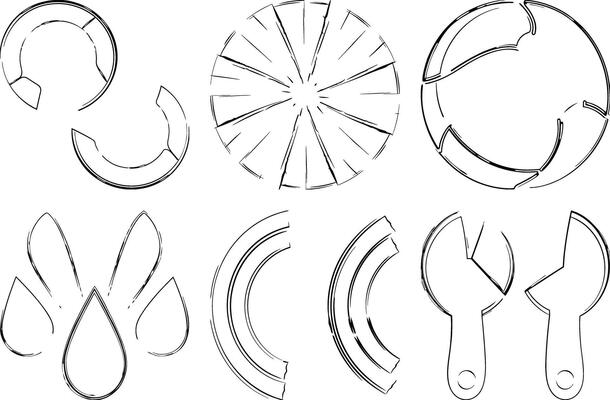 Creative Brush Stroke Collection